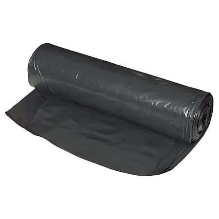 Film Gard Film-Gard 24 Ft. X 100 Ft. Black 6 Mil. Polyethylene Sheeting 626082